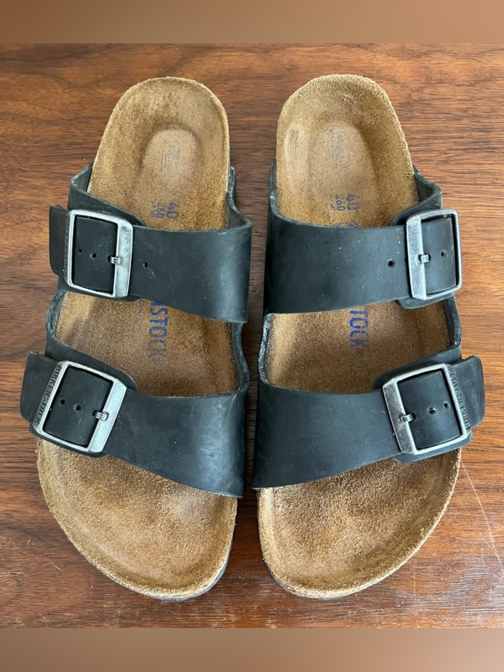 Birkenstock Women's Arizona Two-Strap Sandals - Black - Picture 2 of 8